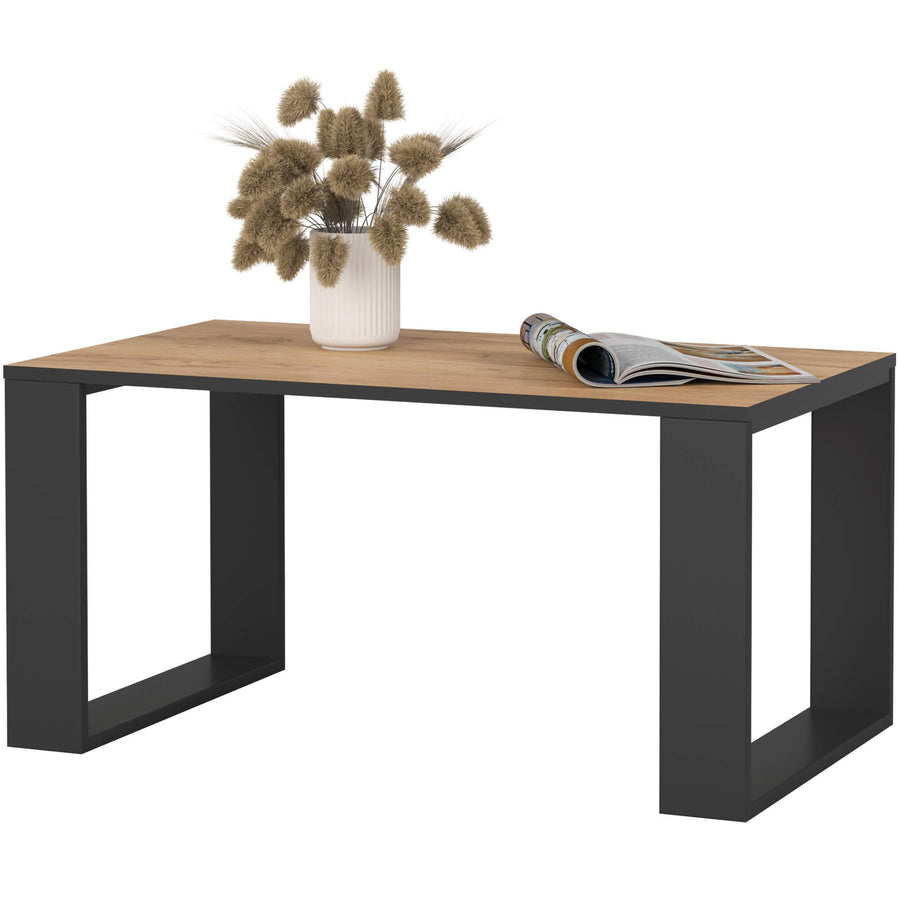 Couchtisch – NOX – Minimalistischer Wohnzimmertisch im modernen Industrial Design