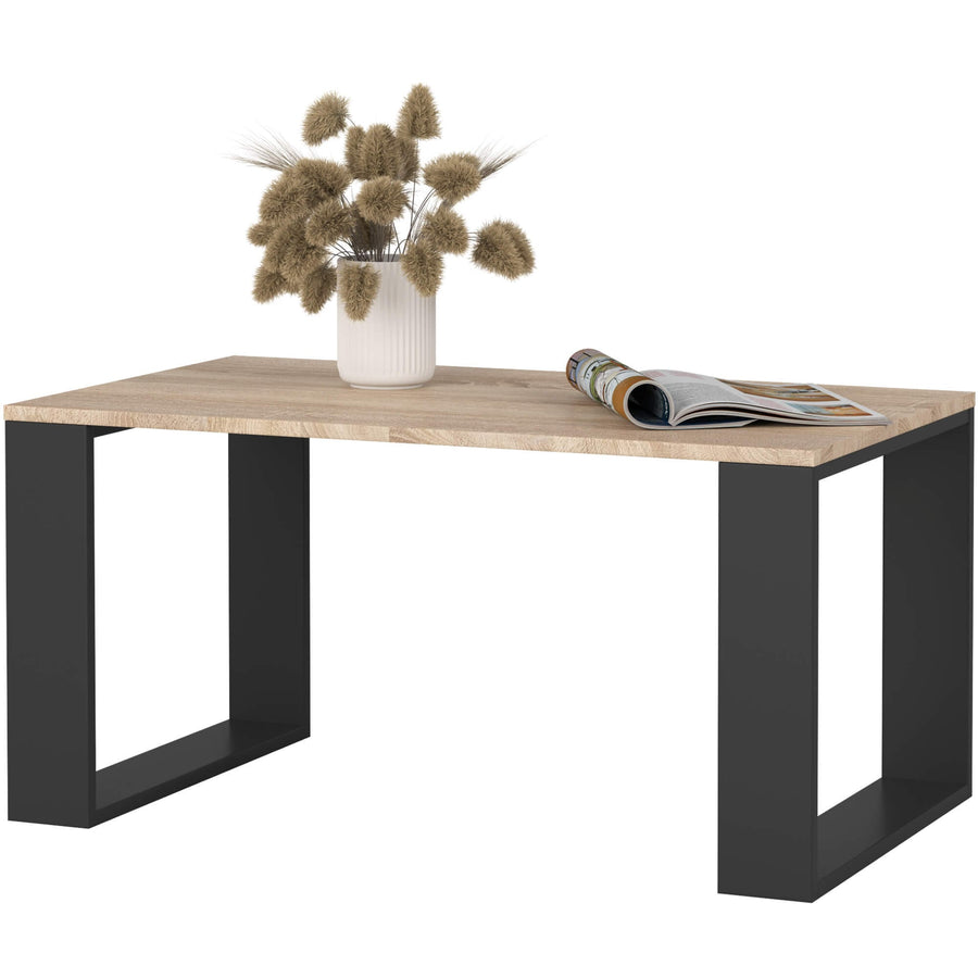 Couchtisch – NOX – Minimalistischer Wohnzimmertisch im modernen Industrial Design