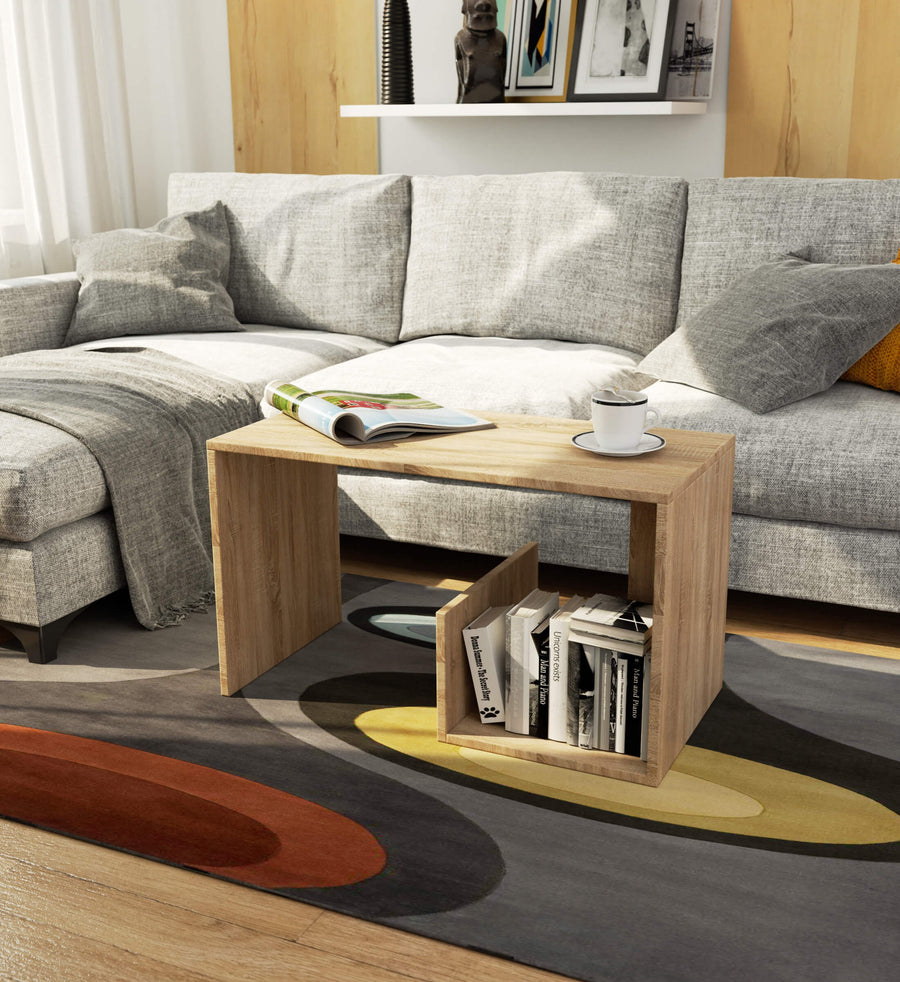 Couchtisch – PAUL – Moderner Wohnzimmertisch mit kompakter Form