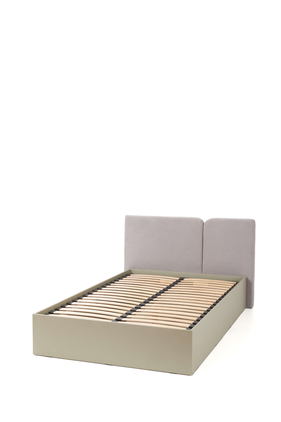 Schlafzimmer Set – LUCA System – 6 Teile, Grau – Funktionales Jugendzimmer mit klarer Struktur, ohne Matratze