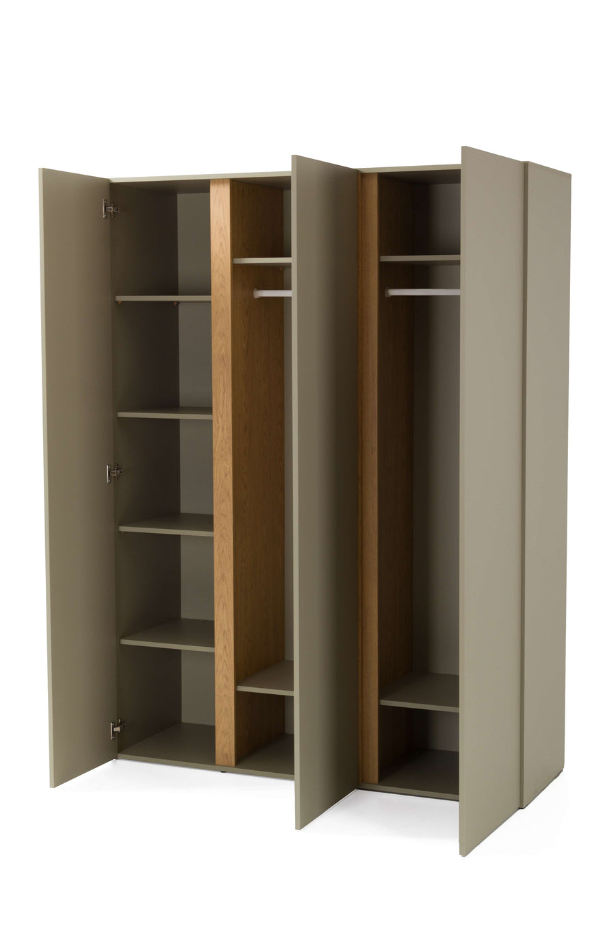 Schlafzimmer Set – LUCA System – 6 Teile, Beige – Funktionales Jugendzimmer mit modernem Design, ohne Matratze