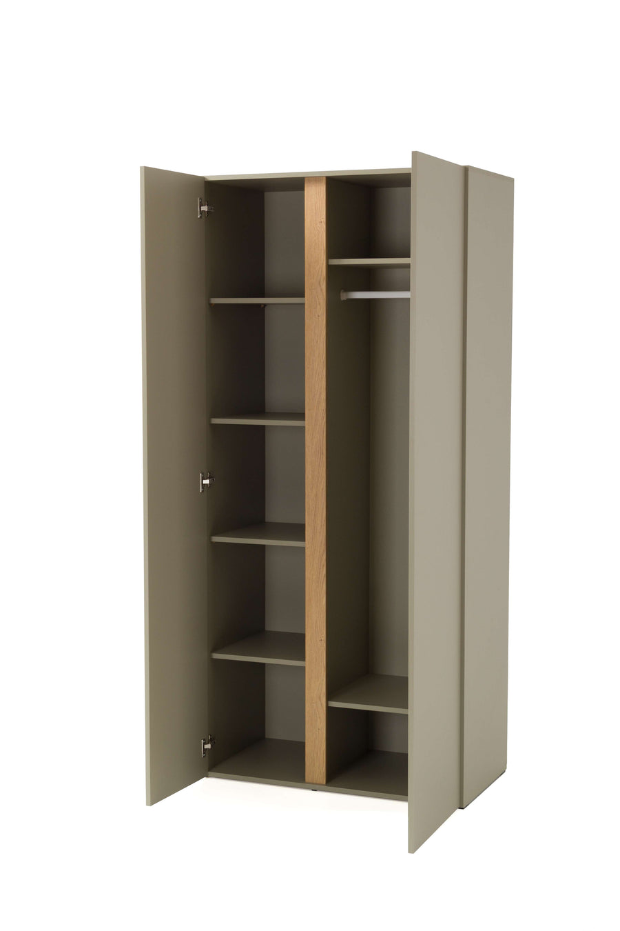 Schlafzimmer Set – LUCA System – 5 Teile, Beige – Praktisches Jugendzimmer für Kinder und Jugendliche, ohne Matratze