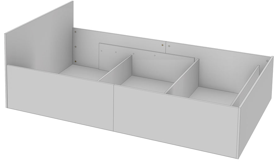 Bett – CLP – Komfortbett mit Stauraum und Hubrahmen, ohne Matratze