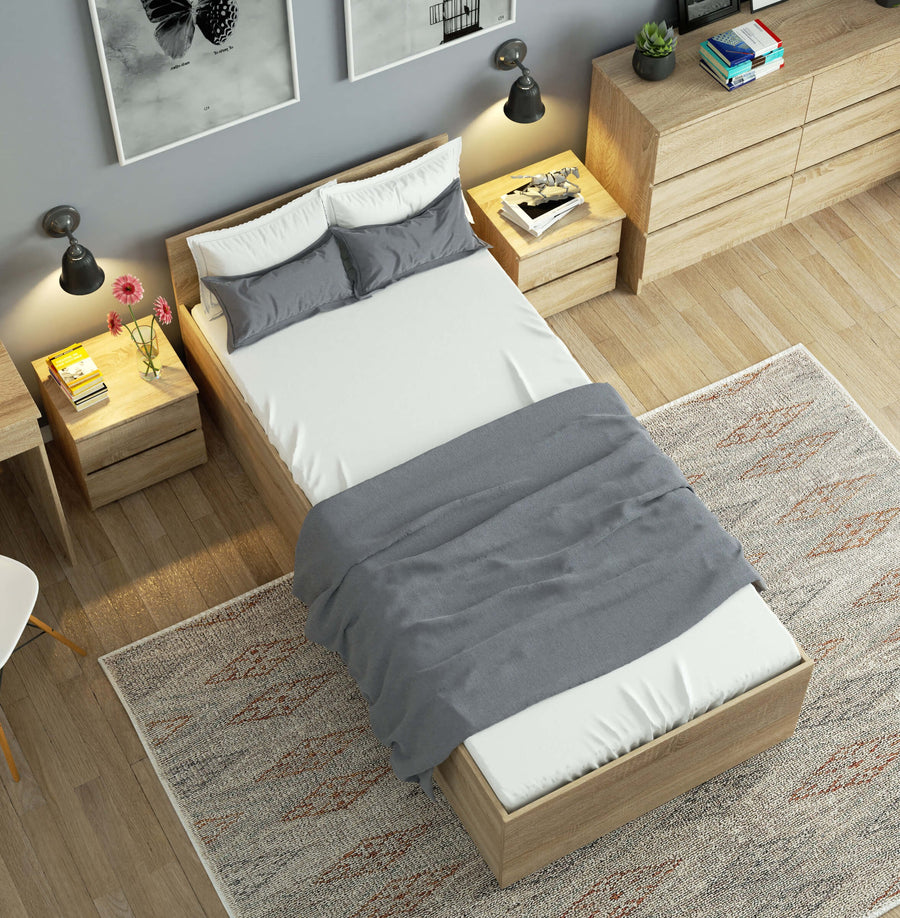 Bett – CLP – Komfortbett mit Stauraum und Hubrahmen, ohne Matratze