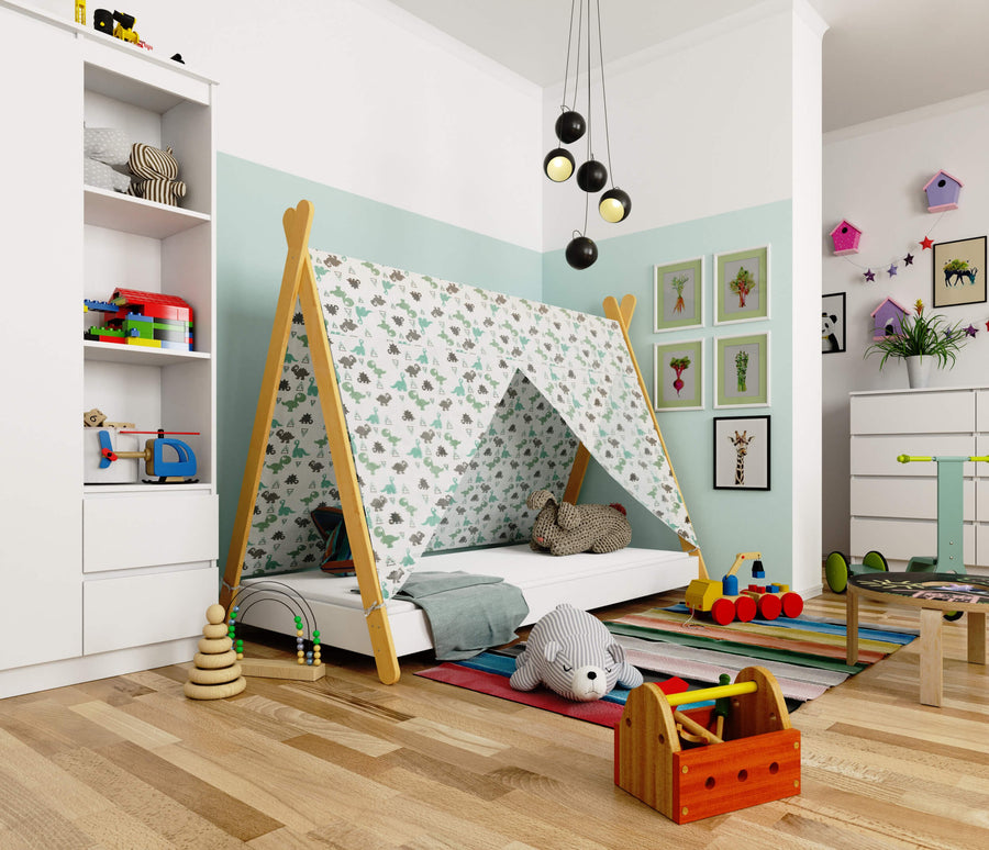 Kinderbett – GEM – Komfortables Schlafsystem mit Matratze und modernem Design