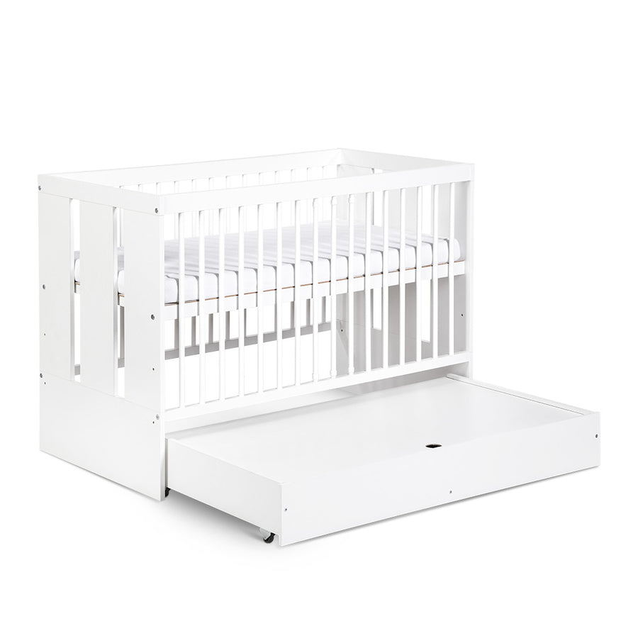 Kinderbett – PAULA – Zeitloses Babybett mit funktionalem Design