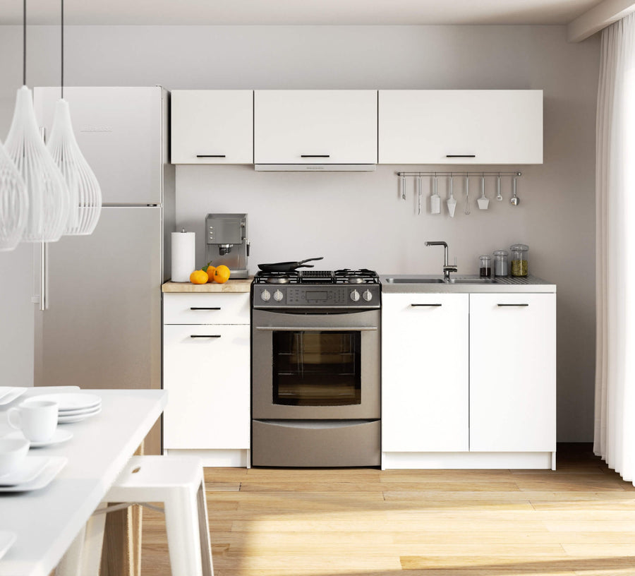 Küchenzeile 180 cm – OLIWIA – Komplettlösung für mehr Ordnung und modernes Küchendesign