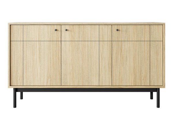 Kommode – JAPANDI – K154 Eiche Linea, natürlicher Stauraum für moderne Wohnbereiche