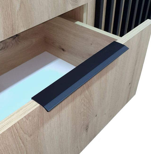 Kommode – NELLY KOM 2D – Moderne Kommode mit Lamellenfront