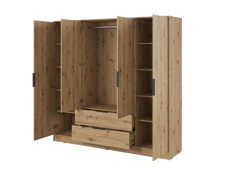 Kleiderschrank – KELLY 4D – Moderner Stauraum für Schlafzimmer