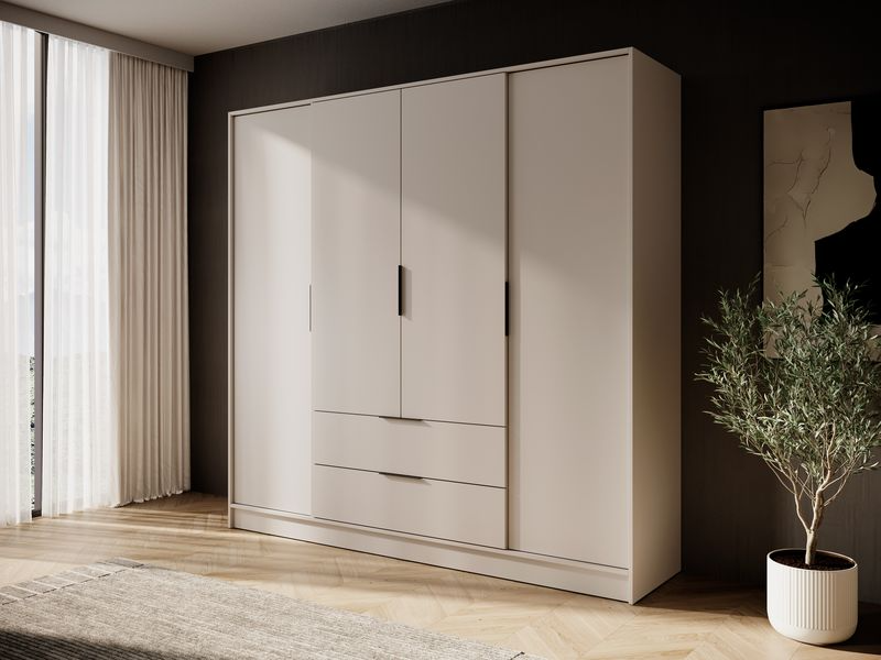 Kleiderschrank – KELLY 4D – Moderner Stauraum für Schlafzimmer