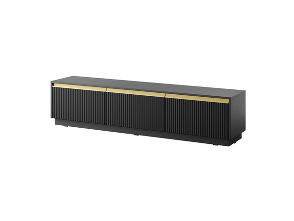 TV-Lowboard – ROYAL – RTV-180 mit gerillter Front, hängend & Soft-Close