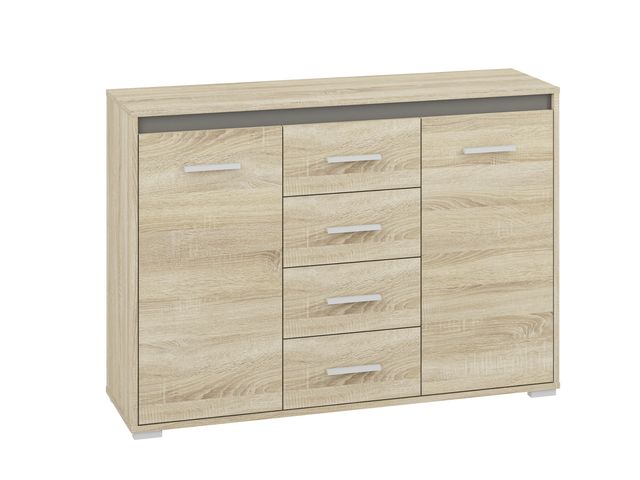 Kommode – AVO 14 – Modernes Sideboard mit Holzoptik