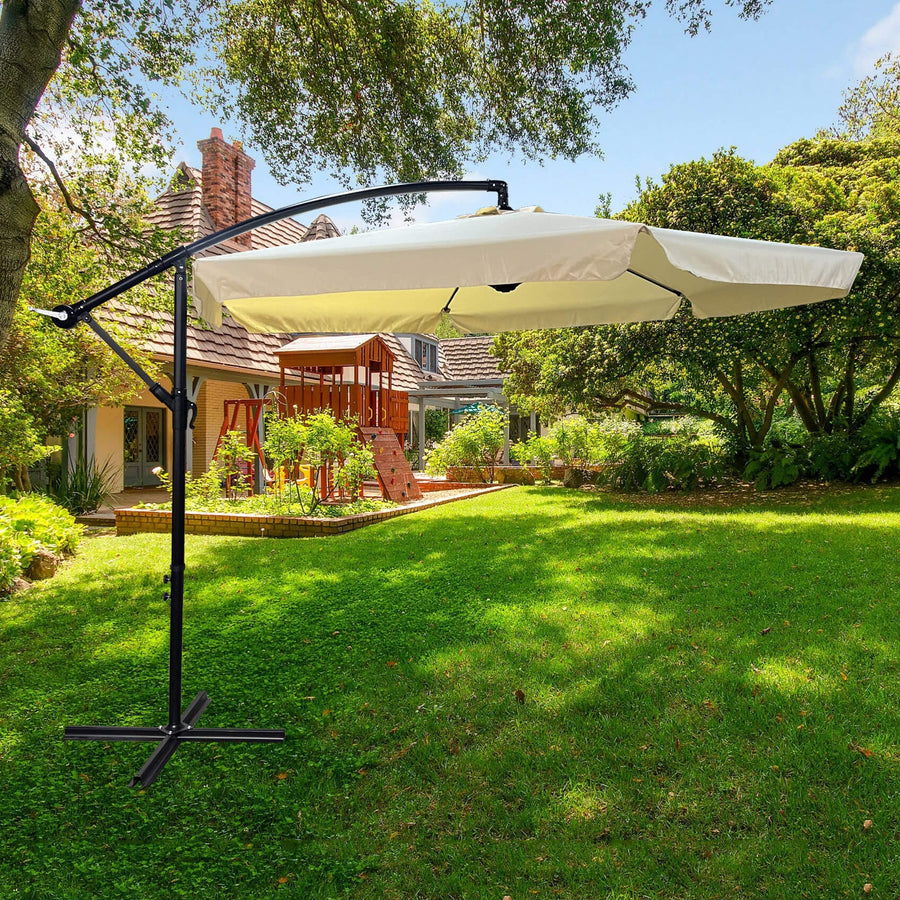 Gartenschirm – CYNIA – Wetterfester Sonnenschirm für stilvolle Terrassenmomente