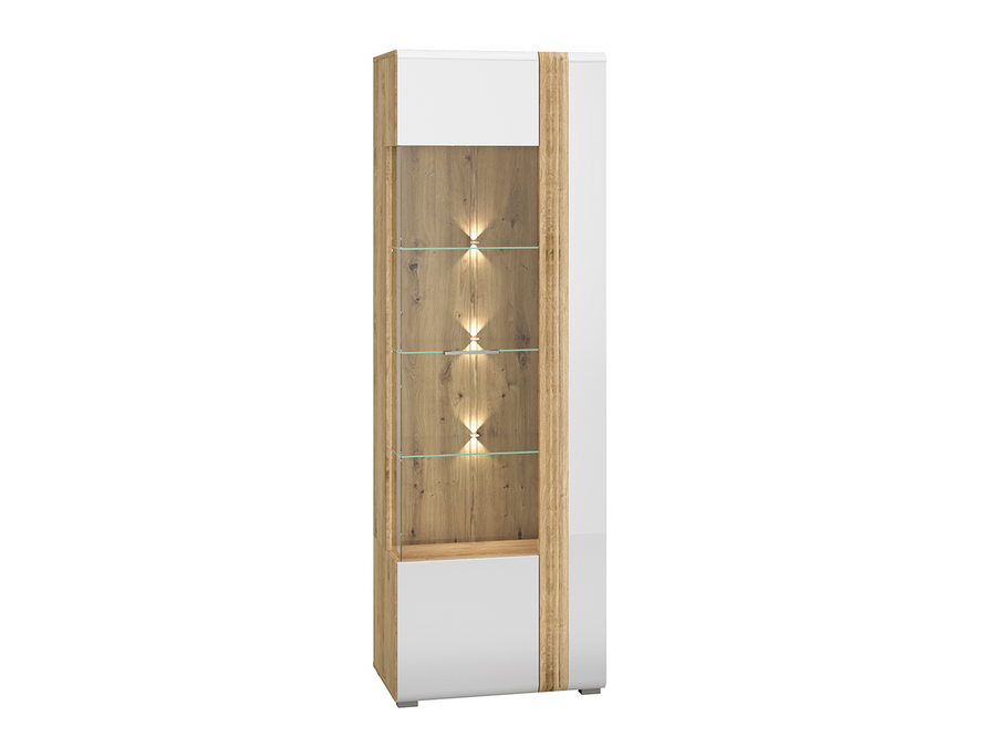 Vitrine – ADAGIO 02 – Elegantes Design mit moderner LED-Beleuchtung