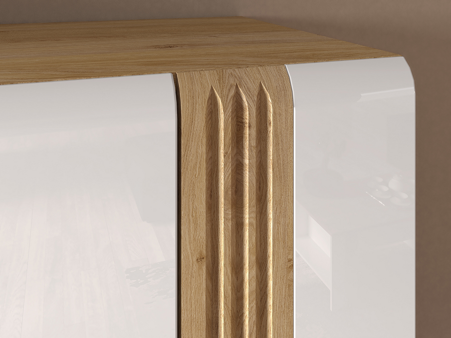 Vitrine – ADAGIO 02 – Elegantes Design mit moderner LED-Beleuchtung