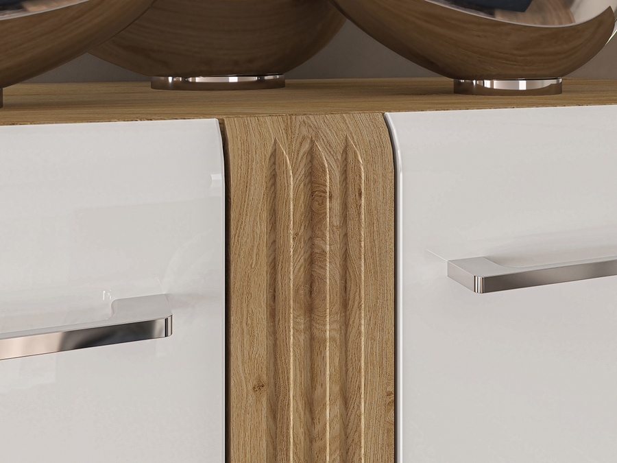 Vitrine – ADAGIO 03 – Elegante Kombination aus Stauraum und Präsentation