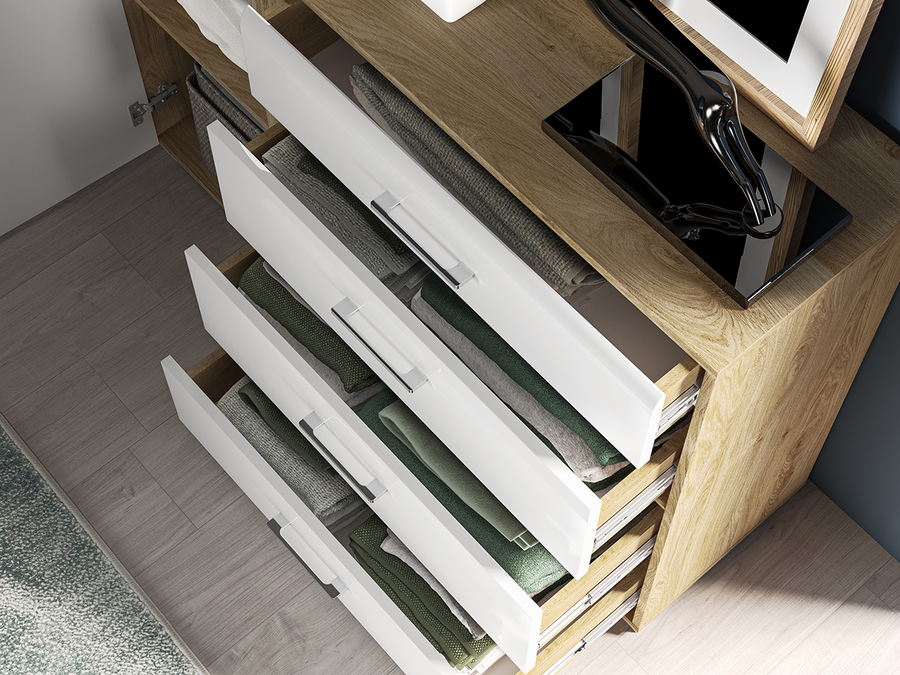 Kommode – ADAGIO 04 – Vielseitiger Stauraum in modernem Design