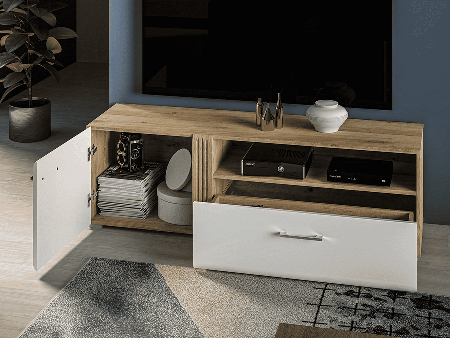 TV-Lowboard – ADAGIO – Modernes Medienelement mit Stauraum