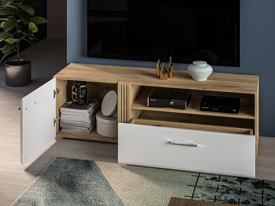 TV-Lowboard – ADAGIO – Modernes Medienelement mit Stauraum