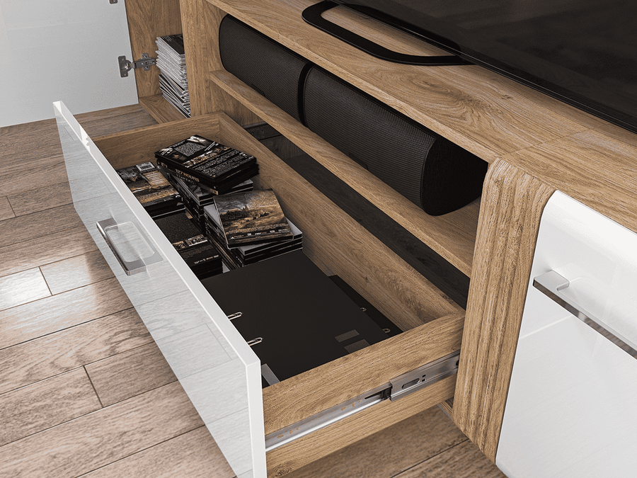 TV-Lowboard – ADAGIO – Modernes Medienelement mit Stauraum