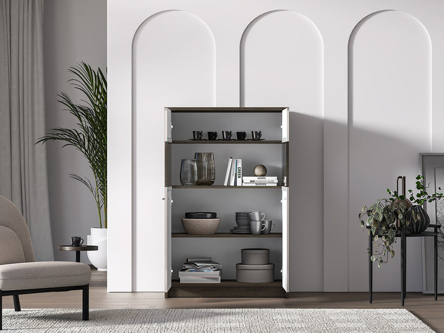 Vitrine – AVANTE 03 – Stilvolle Ordnung mit edlem Hochglanz-Design