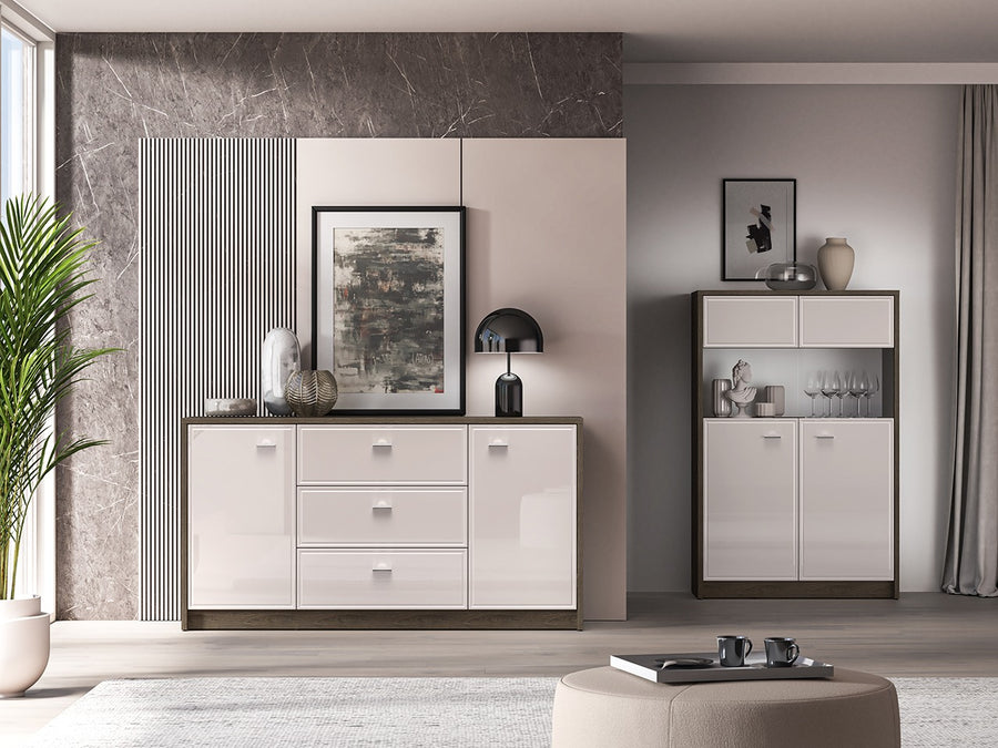 Kommode – AVANTE 04 – Vielseitiger Stauraum mit elegantem Hochglanz-Finish