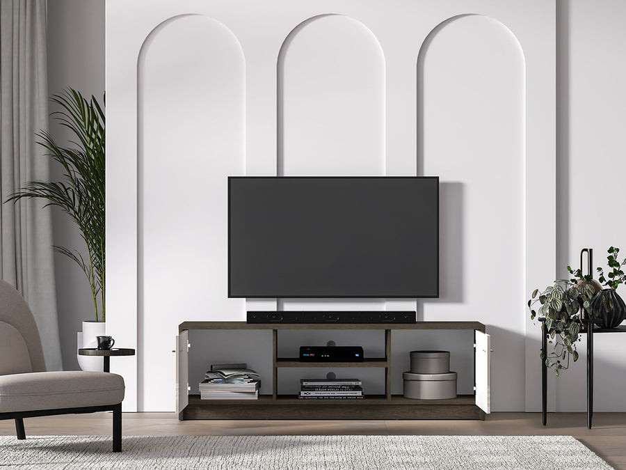 TV-Lowboard – AVANTE 06 – Stilvolle Medienpräsentation mit elegantem Hochglanz