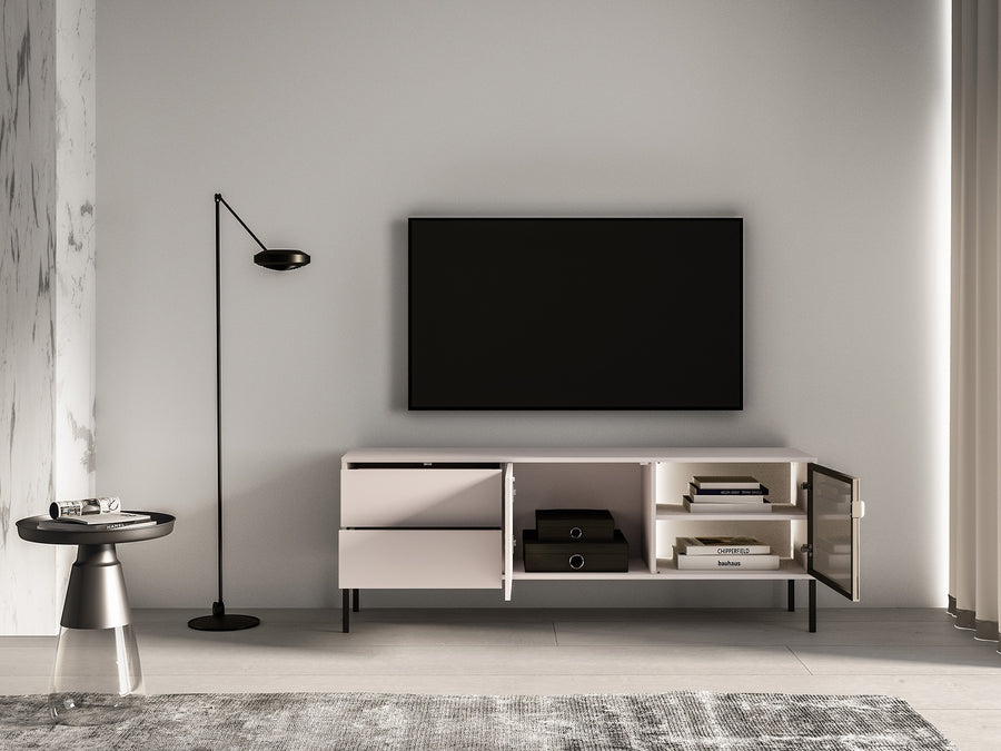 TV Lowboard – BARNEE 04 – Multimediale Eleganz für Ihr Wohnzimmer