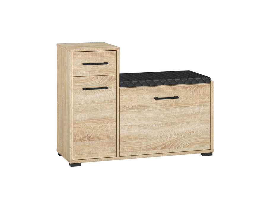 Schuhschrank – CARO 06 – Funktionale Schuhaufbewahrung mit Holzoptik