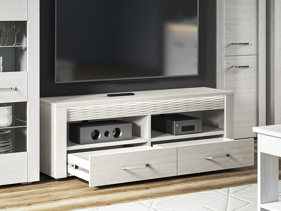 TV Board – CLERMONT 11 – Natürliche Optik trifft modernes Design