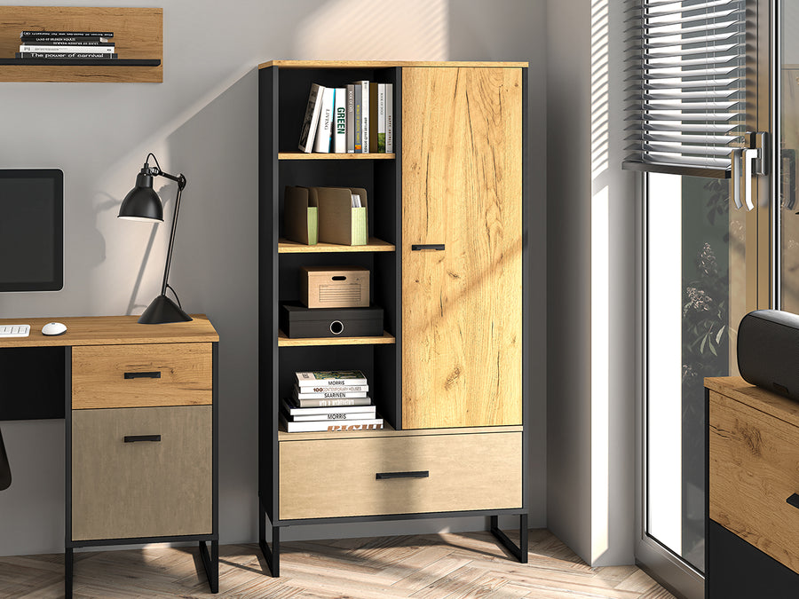 Regal – COLT 04 – Moderner Laminat-Schrank mit ABS-Kante