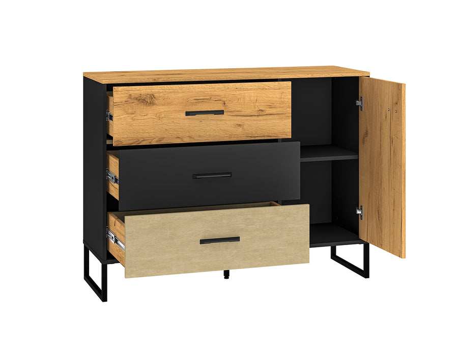 Kommode – COLT 06 – Moderner Laminat-Kommode mit ABS-Kante