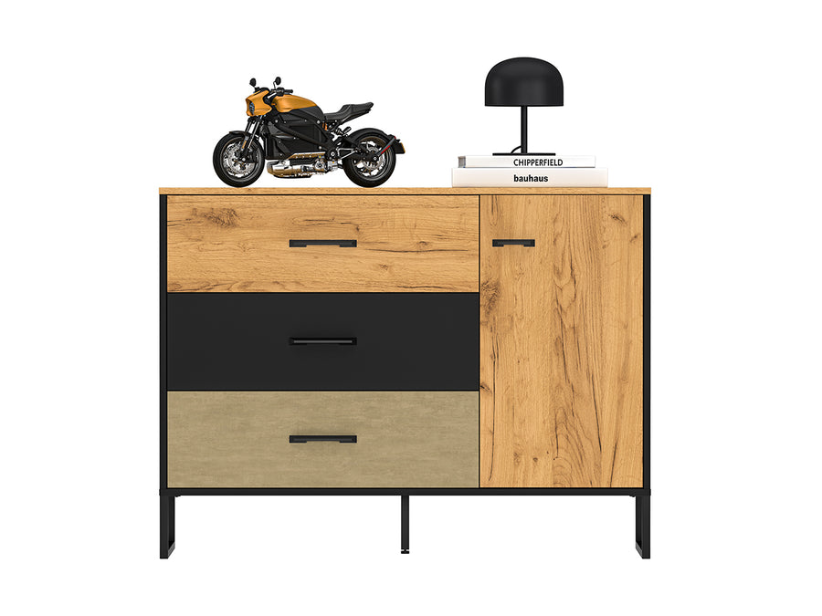 Kommode – COLT 06 – Moderner Laminat-Kommode mit ABS-Kante