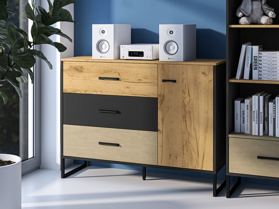 Kommode – COLT 06 – Moderner Laminat-Kommode mit ABS-Kante