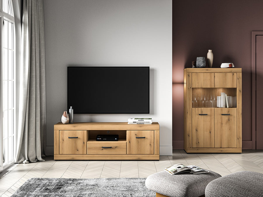 TV-Lowboard – DORA 06 – Stilvolles Medienmöbel mit optimaler Funktionalität