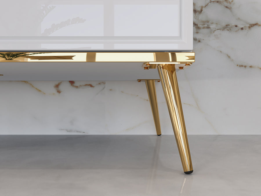 Kleiderschrank – GOLDIN 01 – Moderner Schrank mit Hochglanzfront
