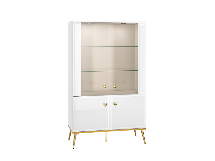 Vitrine – GOLDIN 0301 – Elegantes Highlight für stilvolles Wohnen