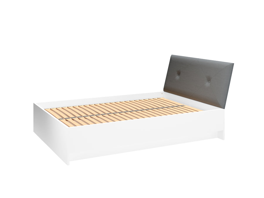 Bett – LILLE – Zeitlose Eleganz im Landhausstil Ohne Matratze