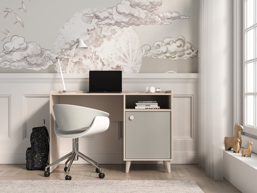 Schreibtisch – MEVEL 07 – Moderner Arbeitstisch mit funktionalem Design