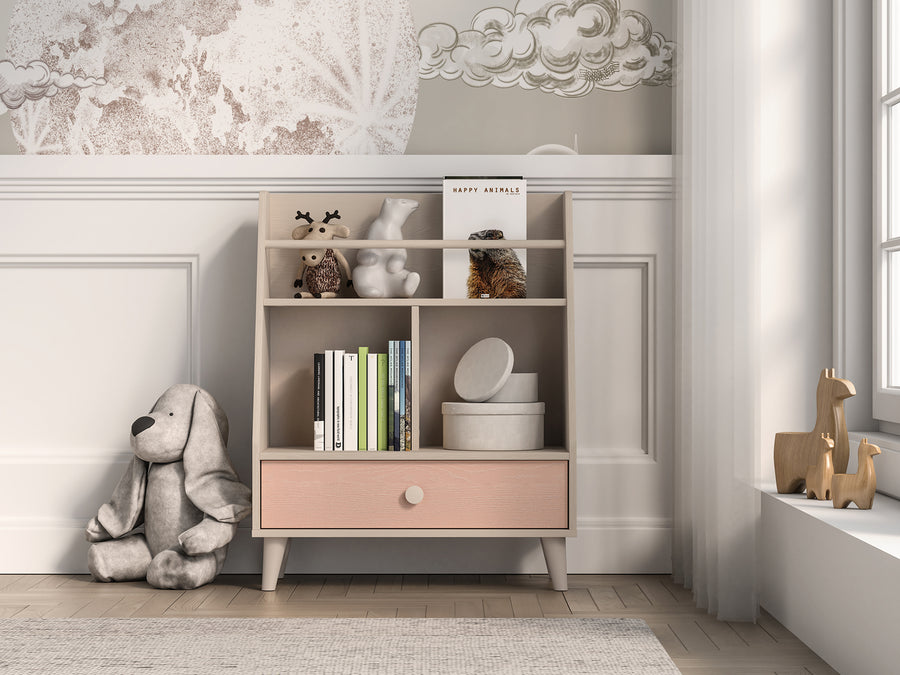 Regal – MEVEL 09 – Kompaktes Design mit Stauraum