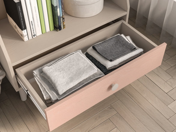 Regal – MEVEL 09 – Kompaktes Design mit Stauraum