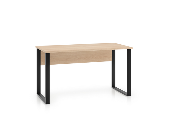 Schreibtisch – ODELIS 08 – Ergonomischer Arbeitstisch mit modernem Metallgestell