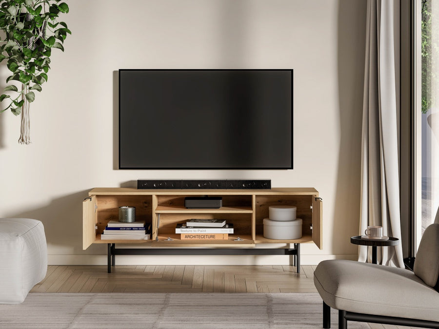 TV-Lowboard – REYNOS 06 – Stilvolle Medienlösung für Ihr Wohnzimmer