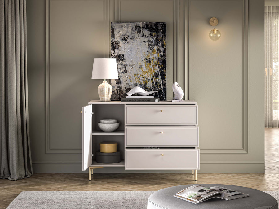Kommode – SANDRO 05 – Kompakte Stauraumlösung in elegantem Design