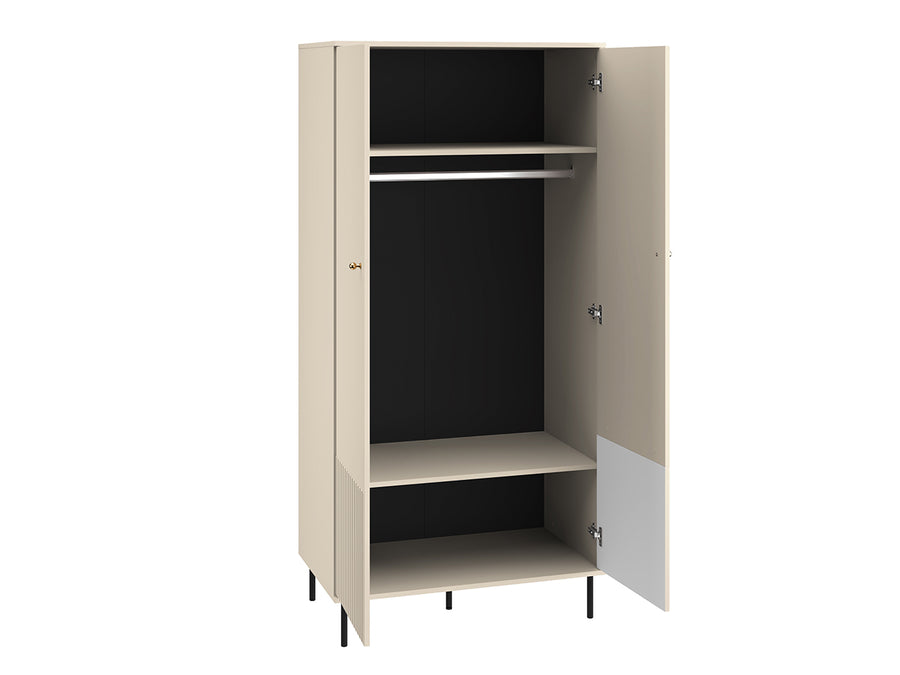 Kleiderschrank – SOPHIE 01 – Moderner Garderobenschrank mit MDF-Front