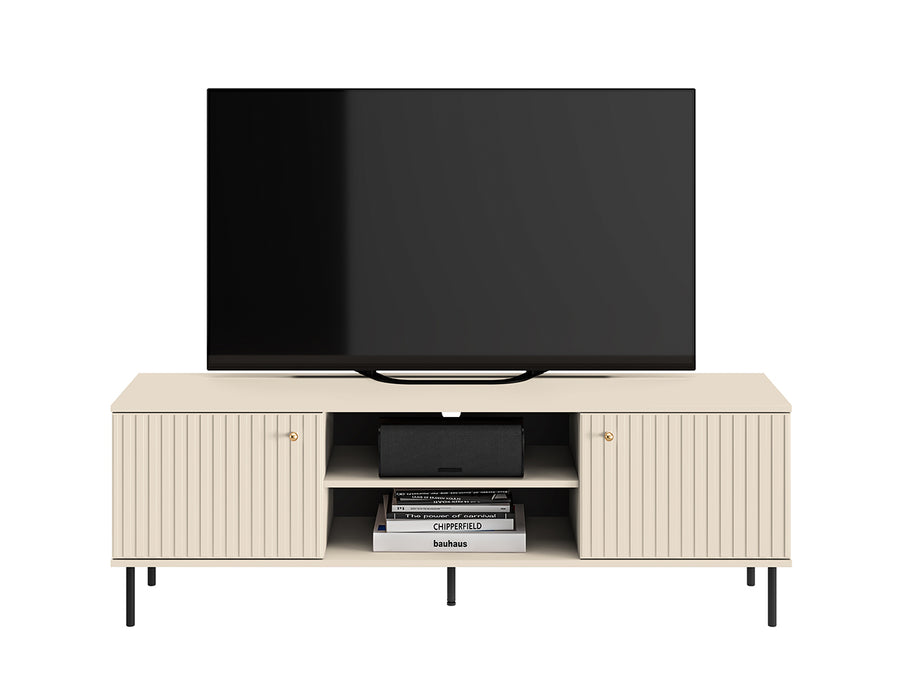TV-Lowboard – SOPHIE 06 – Modernes Fernsehmöbel mit Stauraum und offenen Fächern