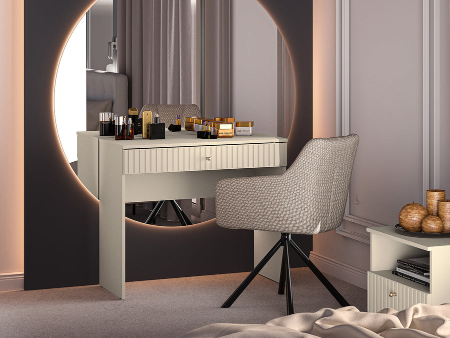 Schminktisch – SOPHIE 0801 – Moderner Frisiertisch mit Schublade und Ablagefläche