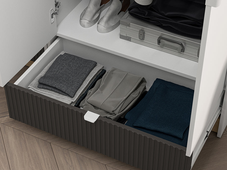Kleiderschrank – TORINO 02 – Schlichter und eleganter Schrank