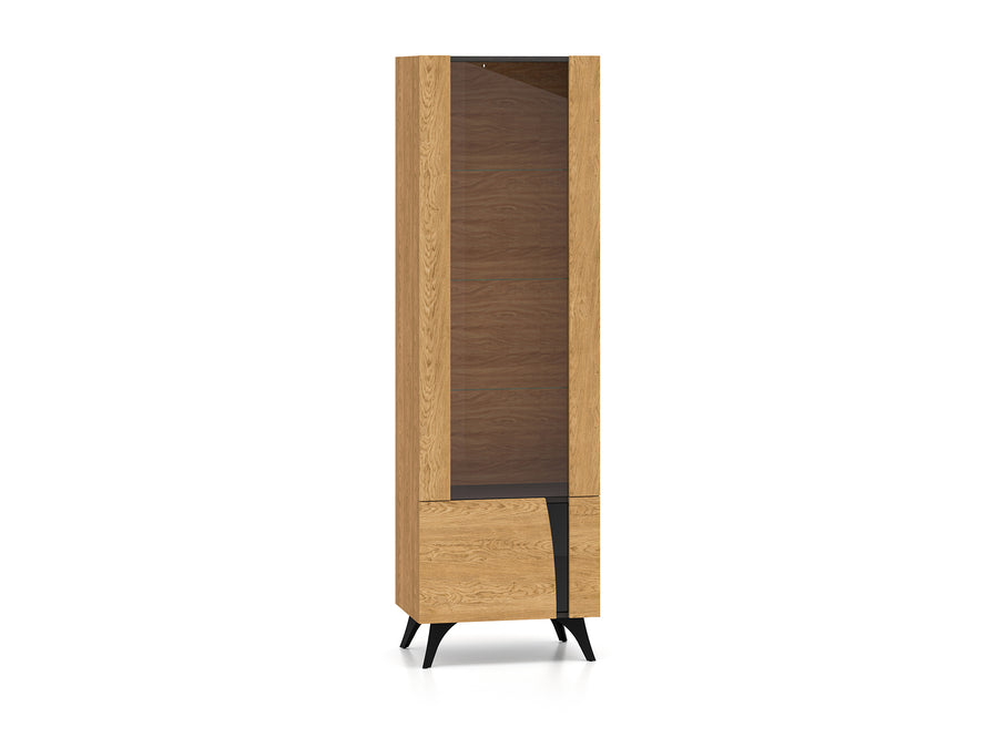 Standvitrine – TOSCANIA 02 – Modernes Design mit eleganter Glasfront